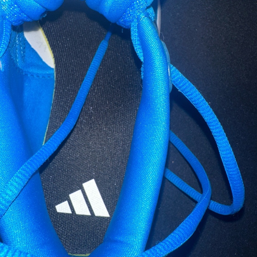 Adidas UltraRun 5 Blue with Orange Accents - Picture 4 of 5